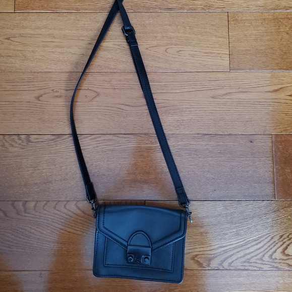 Loeffler Randall Mini Rider leather crossbody bag - Picture 4 of 4